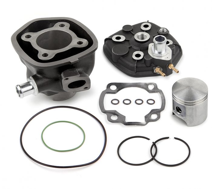 Cilindro 50cc Minarelli LC Para Scooter Aerox, Nitro, SR50 - Kit Completo Con Pistón Y Juntas